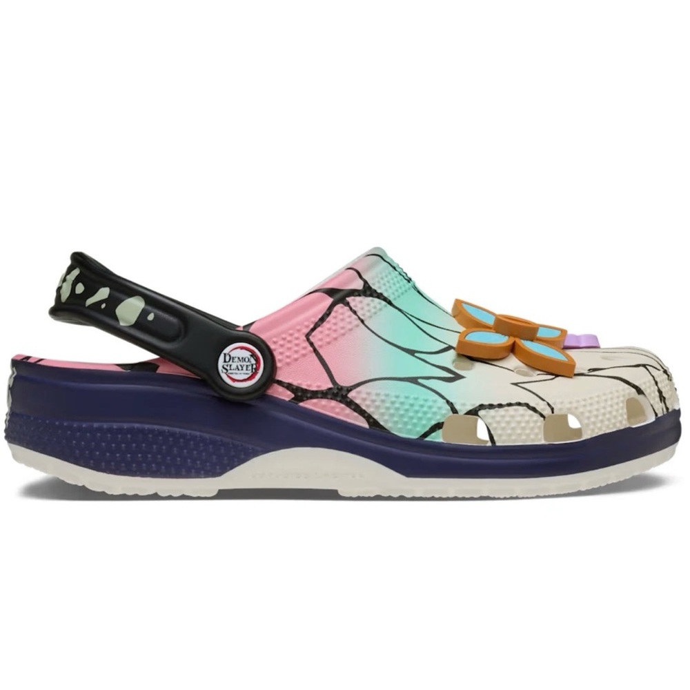 NWT Men Women Unisex Crocs Demon Slayer Shinobu Classic Clog 211412 90H